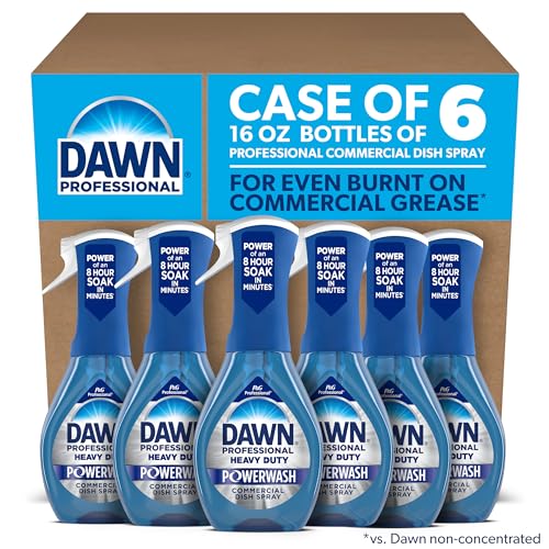 Dawn PRO Heavy Duty Powerwash, Bulk Foaming Dish Spray for Cleaning Burnt-On Grease in Commercial...