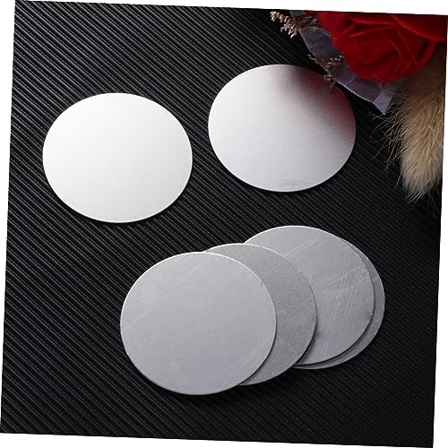 Housoutil 10pcs Magnetic Stickers for Phone Mount Metal Plate Adhesive Metal Plate Metal Plate for Phone Magnet