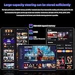 10.1'' Android 14 Tablet, Black, 10GB RAM+64GB ROM, Widevine L1, HD IPS Display, 6000mAh Battery, Dual-Band Wi-Fi, Bluetooth 5.0, 1TB Expandable Storage - Image 5