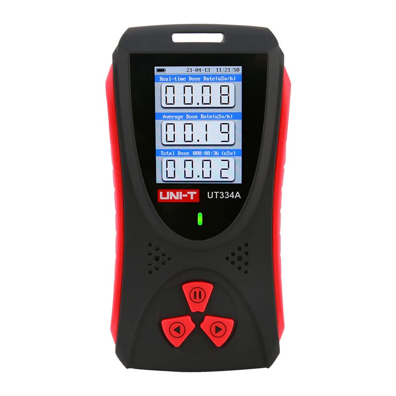 UNI-T Radiation scanner UT334A Professional Alpha, Betaa,Gamma, chi ray Radiation scanner with datalogger function a,b,y,x ray