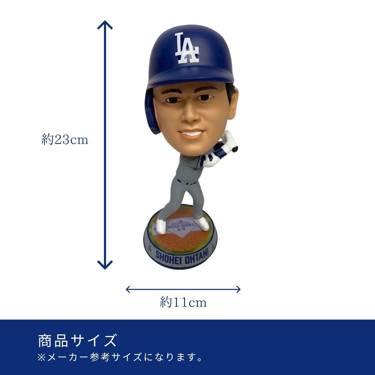 MLB - 【MLB認定】★ SHOHEI OHTANI 2024韓国開幕戦ボブルヘッド メジャーリーグベースボール MAJOR LEAGUE BASEBALL BOBBLEHEAD
