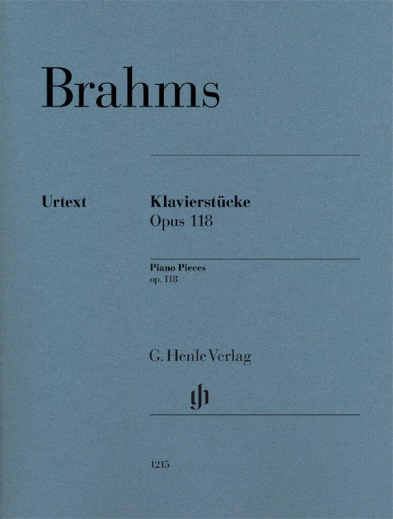 Klavierstücke op. 118 - piano - no. 1-6 - piano - (HN 1215): Instrumentation: Piano solo