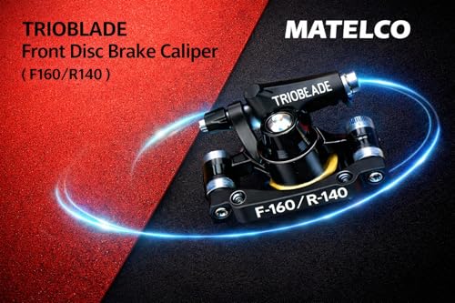 Image of Matelco Bicycle Front Disc Break Set Thradless for All Bikes Cycle Stainless Steel Kit