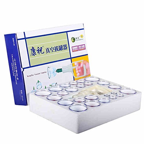 Preisvergleich Produktbild Profi Schröpfglas-Set - Schröpfgläser mit Vakuumpumpe - hochwertiges medizinisches Schröpfen mit Therapiemagneten - professionelles Schröpfglas gegen Verspannungen und Cellulite - TCM Cupping Set