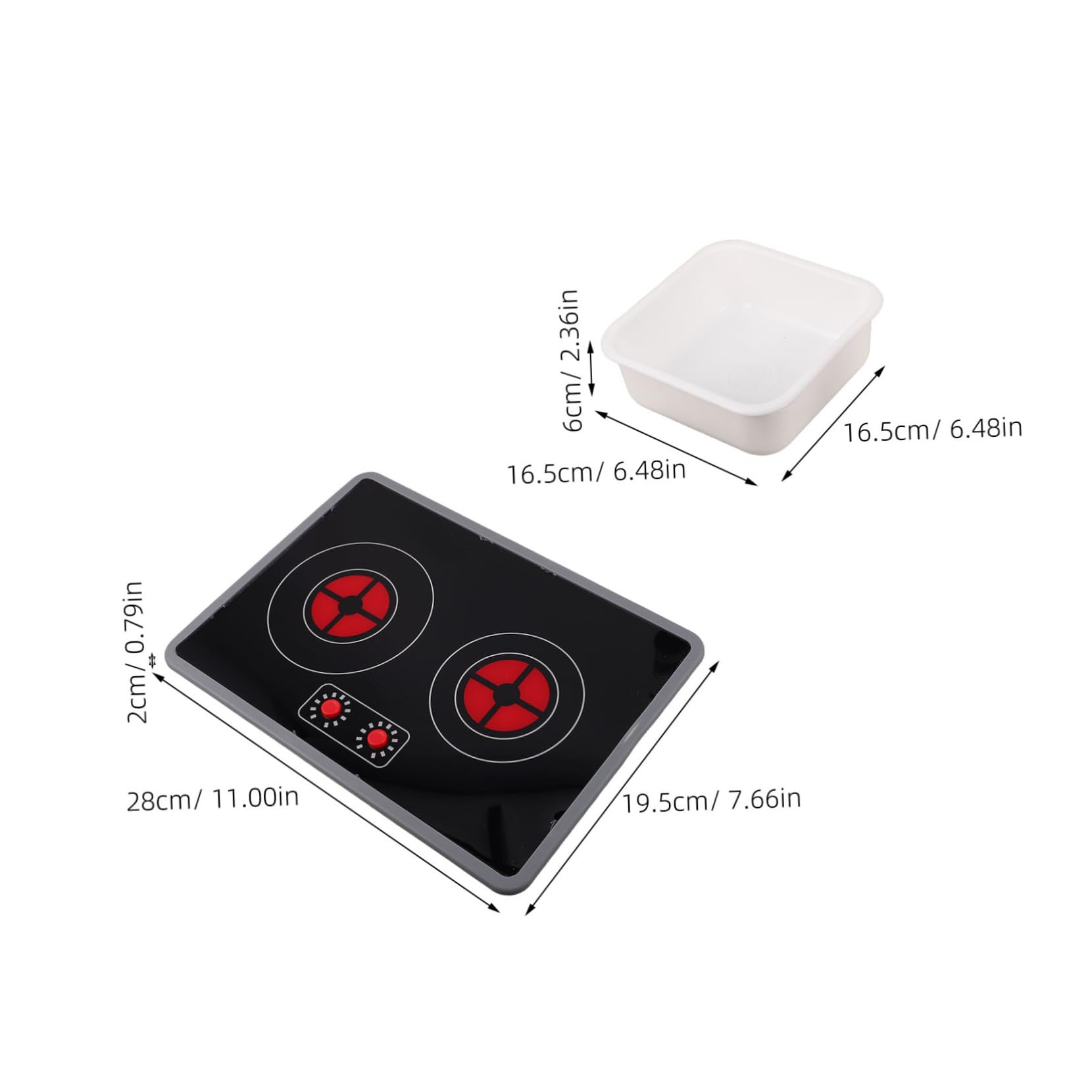 Abaodam 3 Giocattolo Cucina con Piano Cottura Induzione Elettronico Rubinetto e Lavello con e Suoni Realistici Gioco di Simulazione per Bambine