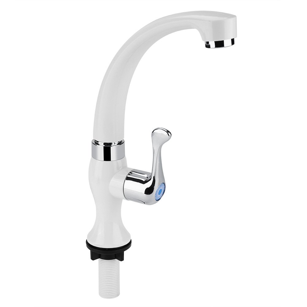 Single Cold Water Faucet ABS Plastic Single Hole Faucet Water Faucet for Bathroom Basin Accessories Outdoor Kitchen G1
