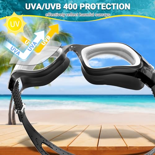 Winline Swimming Goggles Clear Vision Anti Fog Anti UV Anti Leak Waterproof Easy to Adjust Swim Goggles for Adult Men Women Teenager - Image 3