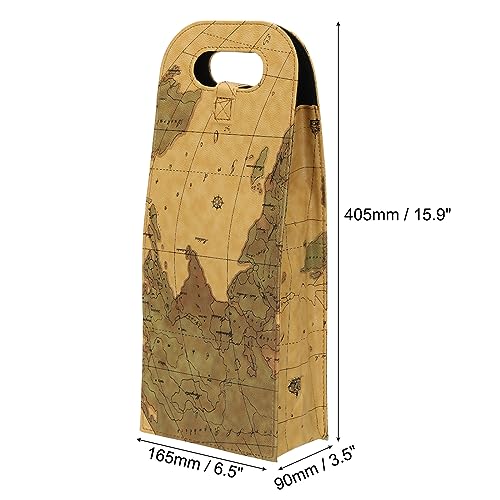 PATIKIL 2 Bottle Wine Gift Bag - Image 2