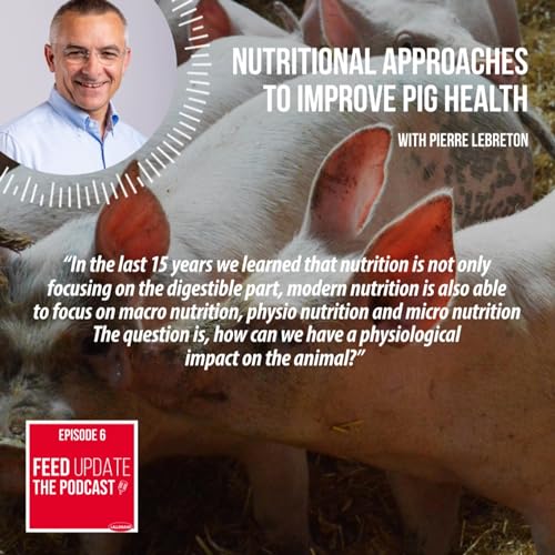 Page de couverture de Ep. #6 | Nutritional approaches to improve pig health, with Pierre Lebreton