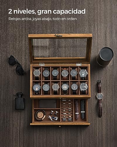 La mejor comparación de Estuche para relojes los 5 más buscados. 12 La mejor comparación de Estuche para relojes los 5 más buscados. 10