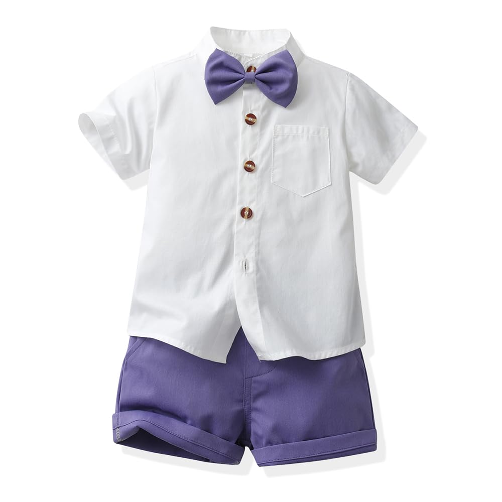 250115pl Traje formal para niños pequeños Bebé-Niños (Pack de 2)