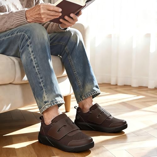 Image of Sisttke Women's Diabetic Shoes Wide Toe Box Slip-On Shoes