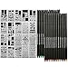 Produktbild 44 Stück Journal Schablonen und Journal Stifte Set, Fineliner Stifte bunte Skizze Schreiben Zeichnen Stifte für Journal Notizen nehmen und Malbücher
