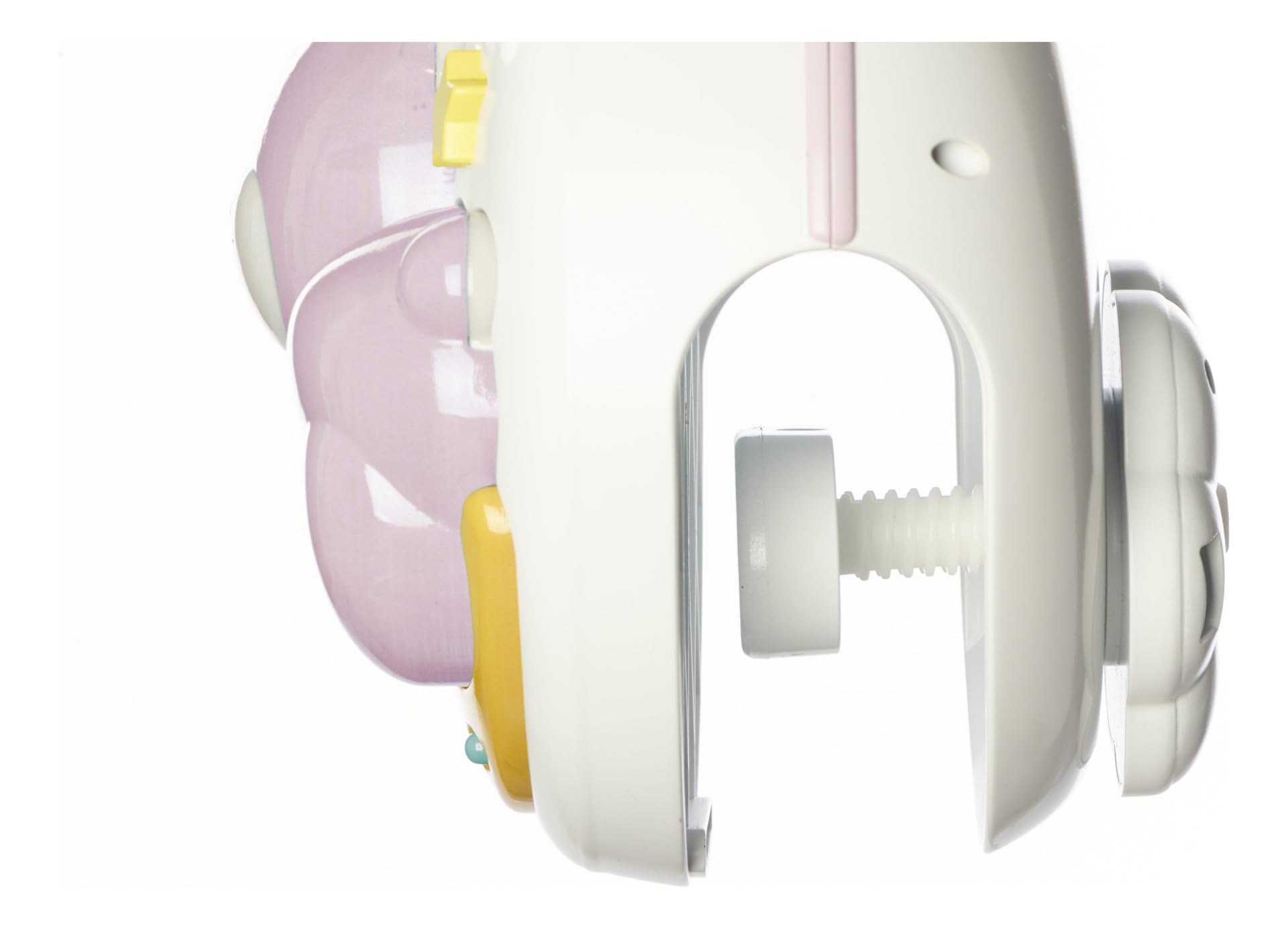 Chicco Next2Moon Móvil Cuna para Recién Nacidos, Proyector Desmontable, Compatible con Cuna Next2Me, Luces Multicolor, Música Relajante, Figuras Colgantes, Juguete para Recién Nacidos +0 Meses, Rosa