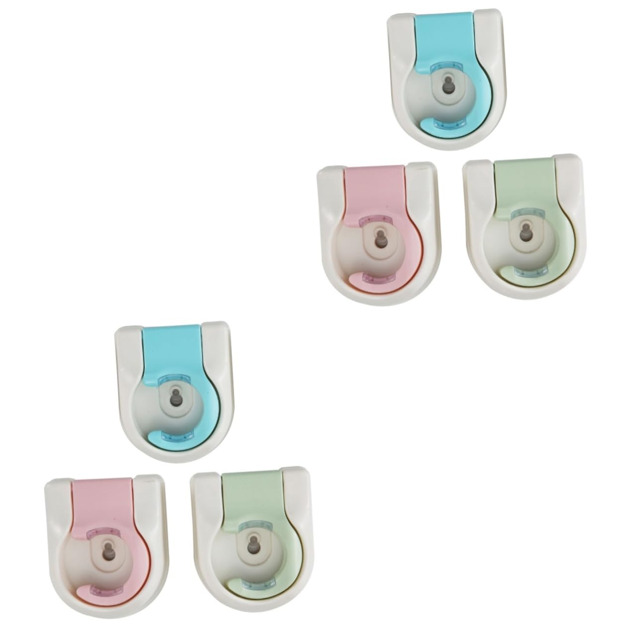 Porta AsciugamaniPezzi Gancio per Scopa e Scopa Ganci Impermeabili Organizzazione Domestica Ganci Facili da Rimuovere Livella per Trapano Attacco a Bolla Tappi Porta Sapone magnetici Porta a