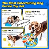 Ystars 8 Pcs Value Interactive Dog Toys for Boredom,Dog Puzzle Toys,Licky Mats for Dogs,Treat Dog Balls,Dog Birthday Present for Small to Large Dogs,Puppy Toys - Image 3