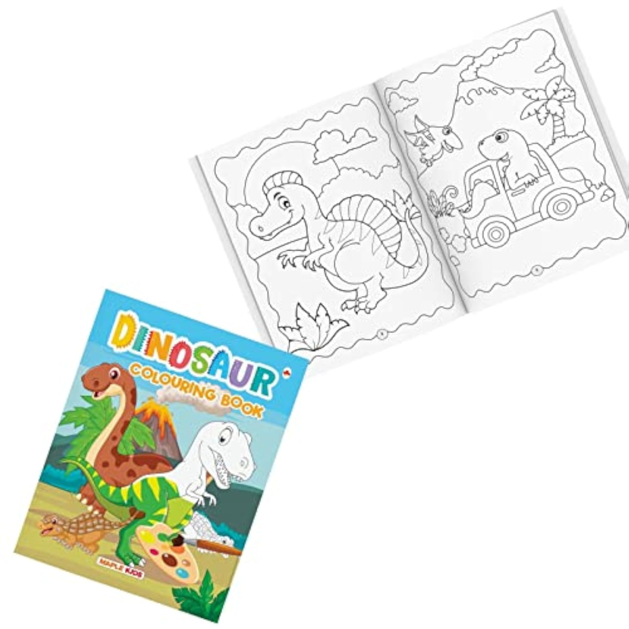 Dinosaur Colouring Book - Activity for Children