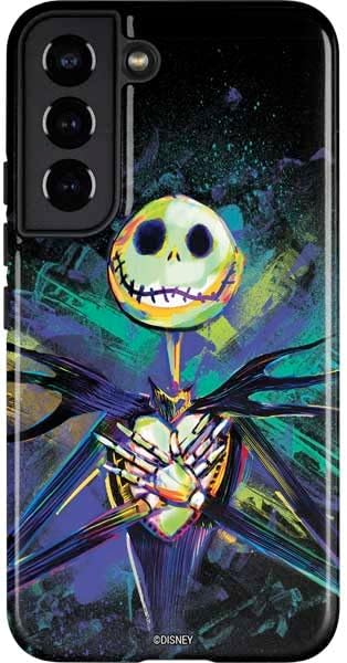 Skinit Pro Phone Case Compatible with Galaxy S22 - Officially Licensed Disney The Nightmare Before Christmas Bad Bad Oogie Design
