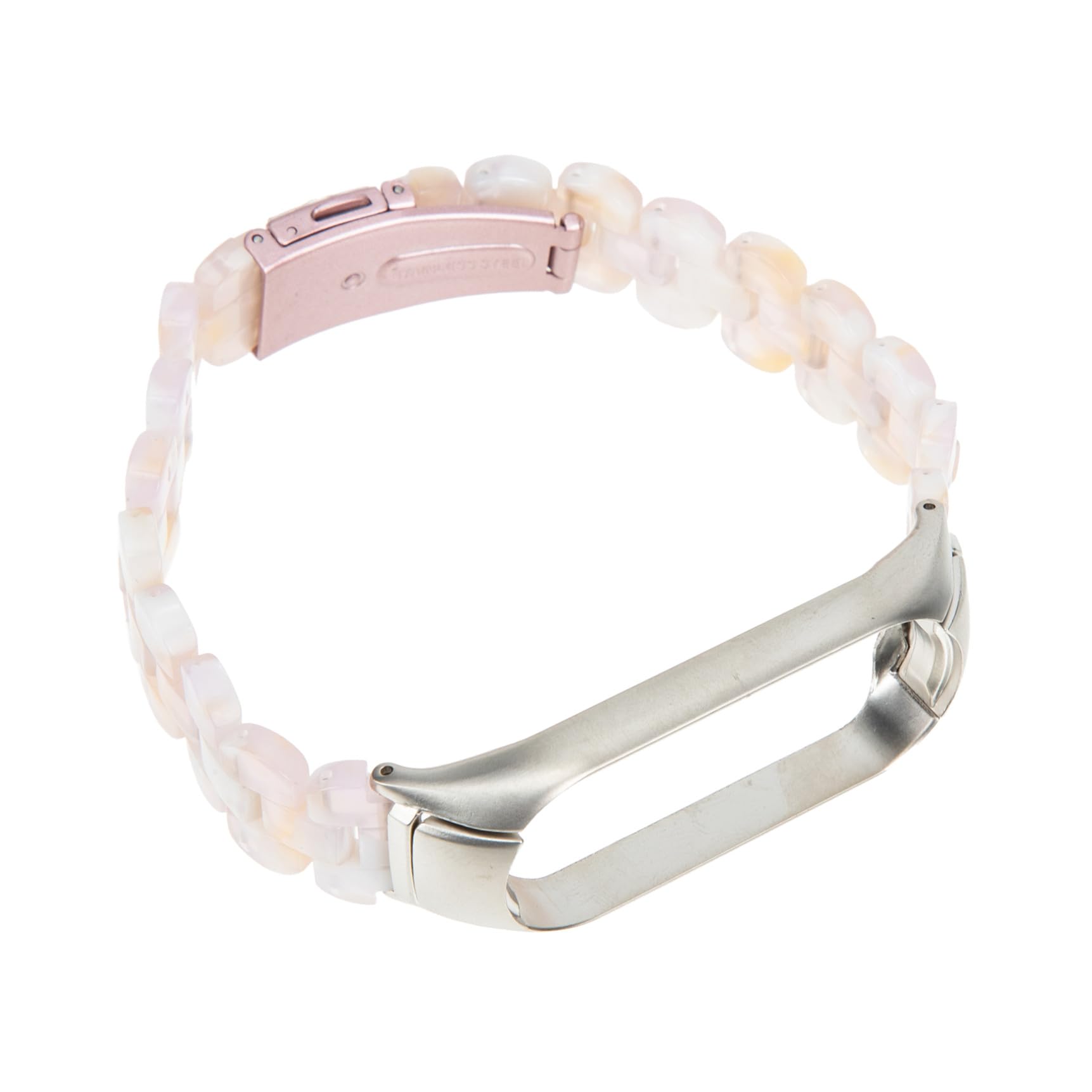 jojofuny 2 Pièces Mi 5 6 Bracelet Résine Montre Bande Résine Bande Remplacement Bande Bracelet Montres Bande 5/6 Sangle 5/6 Montre Bandes Millet 5 Remplacement Ceinture En Acier Inoxydable
