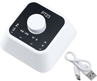 Colaxi Portátil página turner pedal guitarra página turner mini página de leitura girando pedal folha música página turner uso doméstico, BRANCO