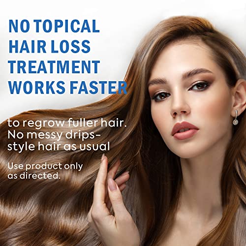 Rellet 5% Minoxidil Hair Growth Spray For Men And Women Hair Regrowth Treatment Serum For Stronger Thicker Longer Hair Help To Stop Thinning And Loss Hair 4 Month Supply thumb #3