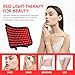 Red Light Therapy Panel with Adjustable Stand,Dual Chip 660nm & 850nm Clinical Grade LED Device for Skin Health, Pain Relief, Recovery & Better Sleep, High Power Red & Near Infrared Light Therapy