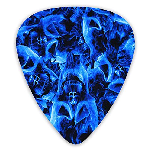 Médiators pour guitare Burning Skulls Pics de basse de qualité supérieure pour guitare électrique et guitares basses… - Les Beatles, Paul McCartney, John Lennon, RIngo Starr, George Harrison Médiators pour guitare Burning Skulls Pics de basse de qualité supérieure pour guitare électrique et guitares basses…