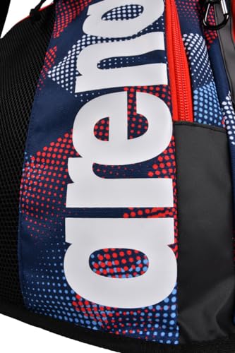 Image of ARENA Spiky III Backpack 45 Swimming Athlete Sports Gym Rucksack Large Training Gear Equipment Swim Bag for Men and Women, 45 Liters, Halftone