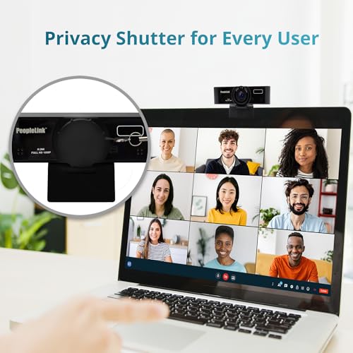 Image of Orion C80 Full HD Webcam -1080p @30fps, 120 Field of View,Built-in Dual Mic,Plug and Play Setup for Video Call, Streaming, YouTube and More,Privacy Shutter with 4X Digital Zoom