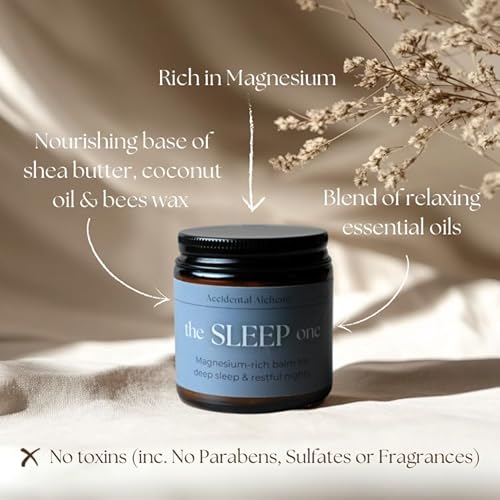 The Sleep One - Magnesium Butter Sleep Butter for Deep Sleep & Relaxation - Moisturising Magnesium with Lavender, Juniper, Clary Sage, Sweet Orange (120 ml) - Image 6
