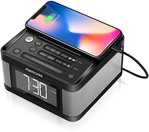 Memorex Mc8431 2 Usb Charging Alarm Clock Radio With 1.2 Inch Lcd Display, Fm Radio And More, Black #TOP3