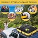 JOBYNA Borsa da Tetto per Auto, 425L PVC Box da Tetto Auto...