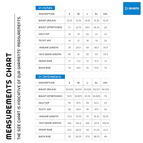 Image of sporto Anthra Melange Modern Slim Fit Track Pants for Men with Zippered Pockets