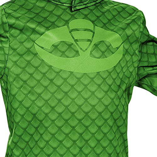 PJ Masks Gecko Costume for Toddlers, Official PJ Masks Costume Jumpsuit4
