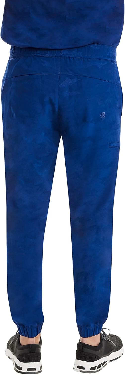 Healing Hands Mens Scrub Jogger Pants, Drew Camo Bottoms Featuring Moisture Wicking, Quick Dry & 360° Stretch - 9360 - Image 2