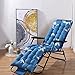 LINGXIYA Poduszka na fotel relaksacyjny do ogrodu, gruba podkładka na krzesło z antypoślizgowym paskiem, poduszka na szezlongi na podróż wakacje do ogrodu wewnątrz na zewnątrz