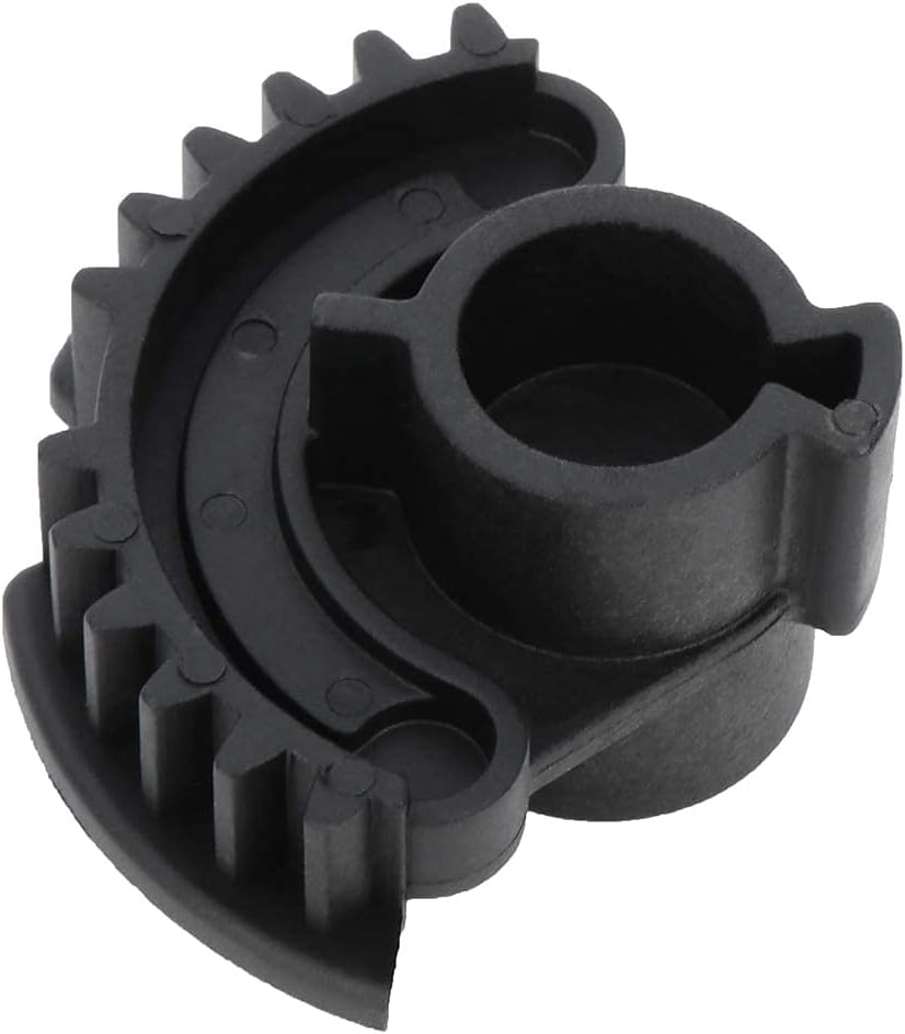HVAC Heater Blend Door Actuator + Gear Fits for Jeep 05-10 Grand Cherokee 06-10 Commander Main Position, Replaces OEM 5143192AA 604-006 22006G