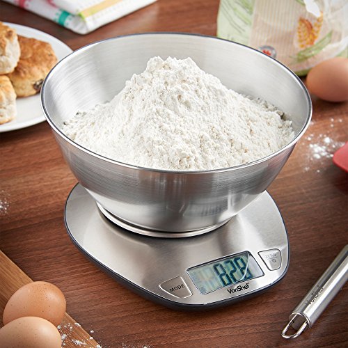 VonShef Bilancia Elettronica Digitale da Cucina
