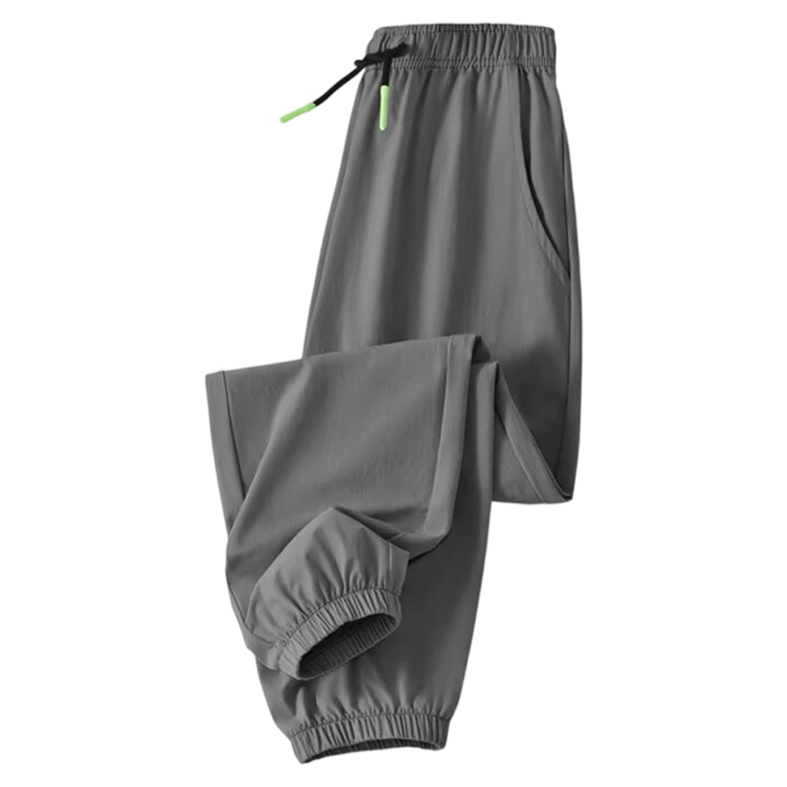 Pantalones Joggers Niños Cintura Elástica Chándal Corte Holgado Pierna Ancha Secado Rápido Transpirable Deporte