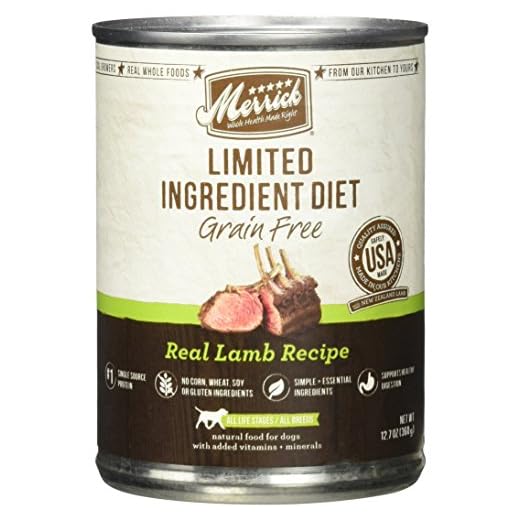 Merrick Limited Ingredient Diet - Real Lamb Recipe - 12.7 Oz - 12 Ct
