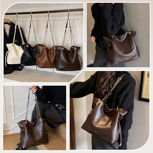 Bolso de mano con cordón CORIOS para mujer de cuero PU miniatura 6