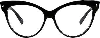 ShadyVEU Exaggeratted High Point Cat Eye كبيرة الحجم XL Linda Belcher مستوحاة من نظارات شمسية Rockabilly UV400 Clear Lens