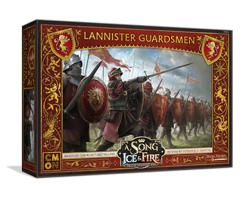 Juego de mesa con miniaturas Lannister Guardsmen miniatura 1