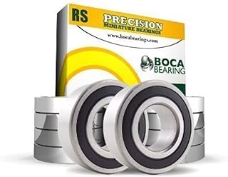 10x15x4mm Ball Bearing with Rubber Seals, 10-Pack - Replaces Traxxas 5119 #99MR6700-2RS-X10