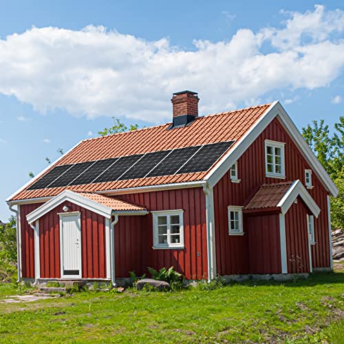 Set pannelli solari flessibili da 500 W, kit 12 V