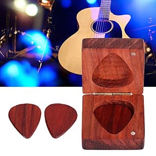 Boîte en bois de médiator de guitare, support de boîte de rangement de médiator de guitare avec 2 pièces de médiators en… - Les Beatles, Paul McCartney, John Lennon, RIngo Starr, George Harrison Boîte en bois de médiator de guitare, support de boîte de rangement de médiator de guitare avec 2 pièces de médiators en… – Image 5