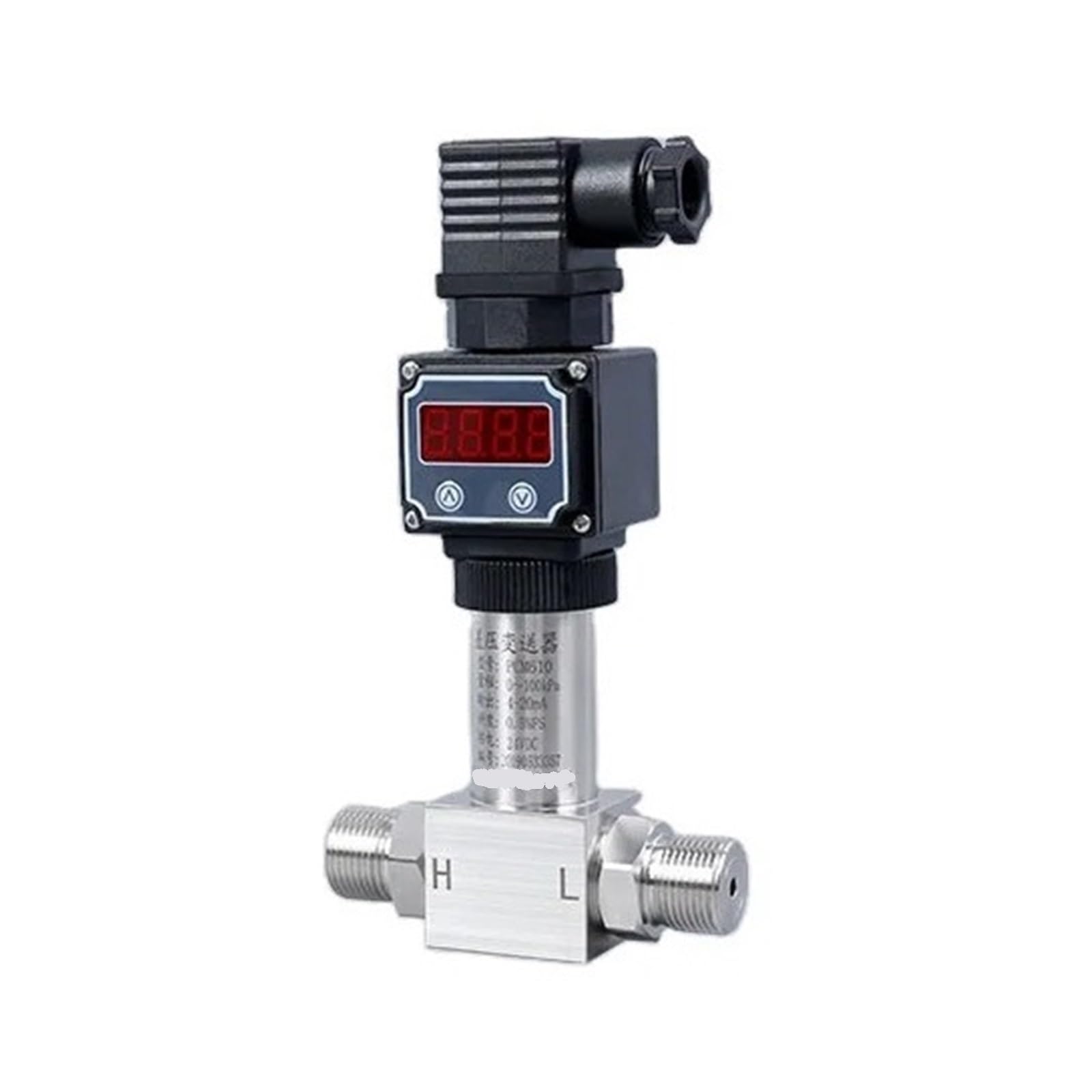 Sensor transmisor de presión diferencial de 4-20 mA con pantalla
