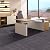 16-Pack 20"x20" Carpet Tiles, Non-Adhesive Soft Padded Floor Squares with Seamless Look for Home, Office, Indoor & Outdoor Use (43 Sq Ft) (K3)