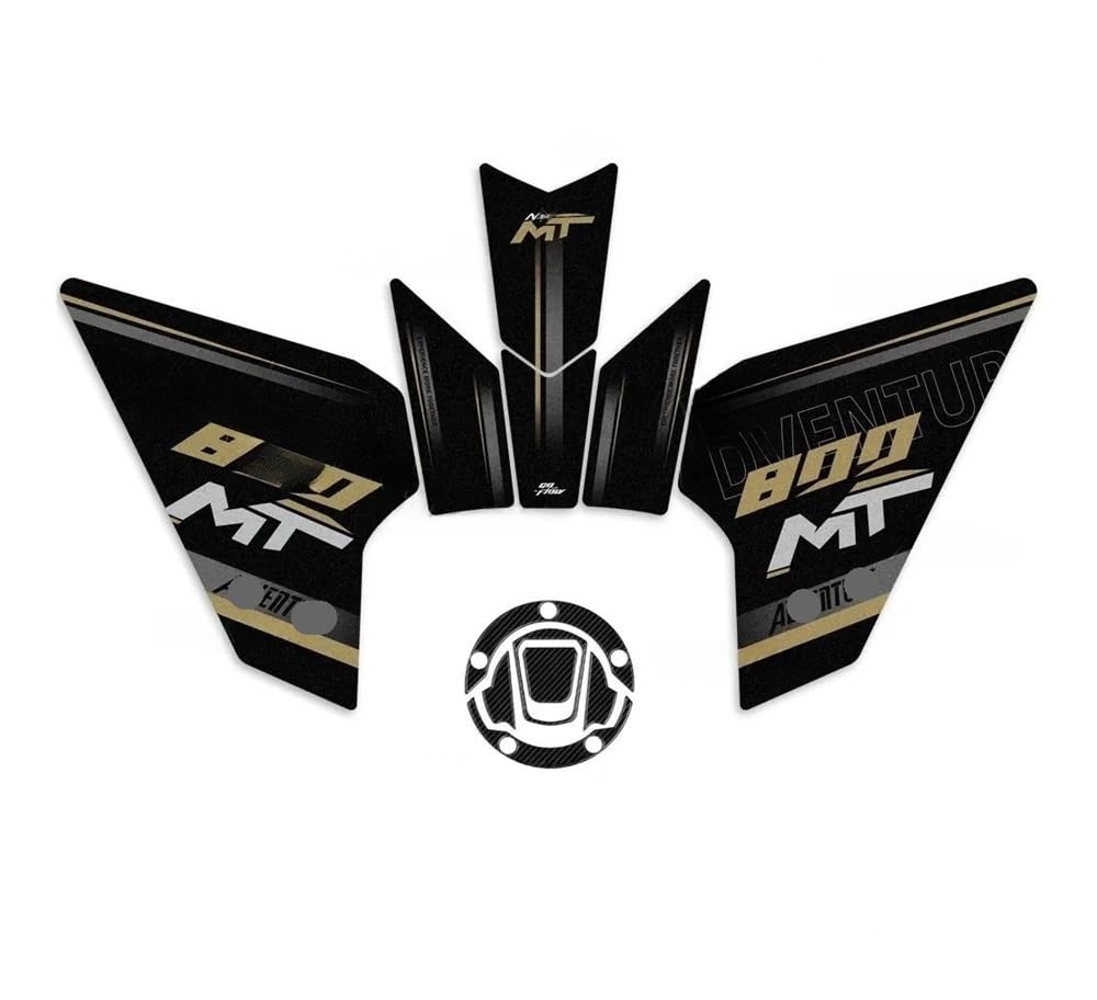 Protege reservoir moto 800 MT autocollant carburant étanche et anti-UV