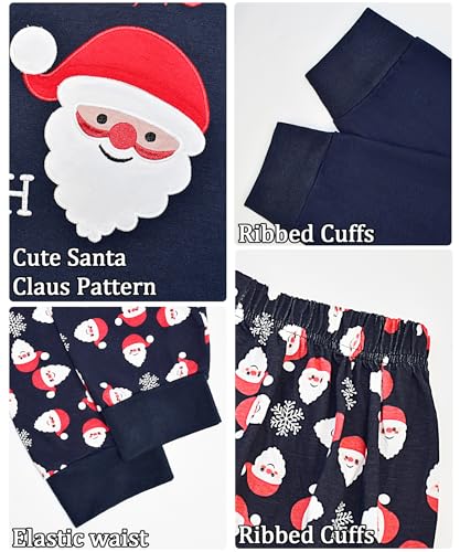SkiBeaut Christmas Pajamas Set for Women Man4